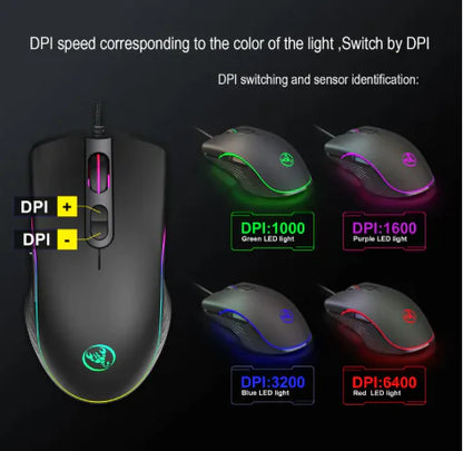 Glow Tech Gaming Mouse